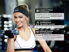 Vincha Deportiva Con Altavoz Bluetooth - Tienda Oniria