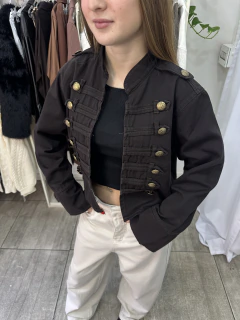 CAMPERA NAPOLEON CHOCOLATE - vercia ba store