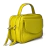 Bolsa Baú em Couro Legítimo Modelo Emilly - Amarelo - comprar online