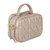 Bolsa em Couro Legítimo com Matelassê Modelo Clara - Avelã - comprar online