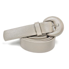 Cinto Feminino C/ Material em Couro Legítimo Modelo Meia Lua - Alice - comprar online