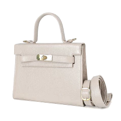 Bolsa de Couro Legítimo Clássica Modelo Gaby