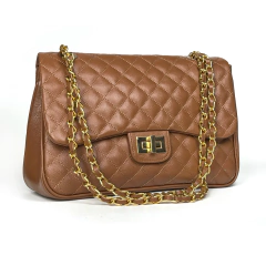 Bolsa em Couro Legítimo Com Matelassê Modelo Tote Feminina - Julia - comprar online