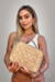 Bolsa em Couro Legítimo Modelo Bianca - Avelã - comprar online