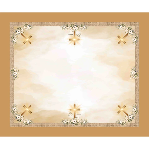 Toalhas de Mesa Coleção Páscoa Cristã