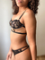 Conjunto Lingerie Renda e Tule Cassia na internet