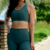 Top - Verde Cinza - Fit Max - Pinup Moda Fitness