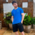 Camiseta - azul - Drymontion - (Masculina) - Pinup Moda Fitness