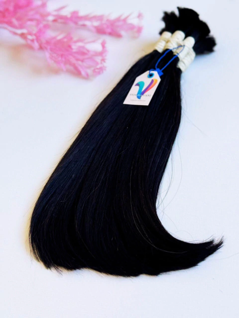 Cabelo Humano Indiano Liso Selado Castanho 35cm a 75cm – HIDRATADOS DA VANI