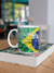 Caneca Bandeira do Brasil Modelo 1 - comprar online