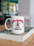 Caneca Dia dos Namorados "Eu Te I Love iu" Flork - comprar online