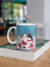 Caneca Boneco de Neve e Papai Noel - comprar online