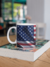 Caneca Bandeira Do Estados Unidos - comprar online