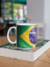 Caneca Bandeira Do Brasil - comprar online