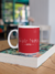 Caneca Personalizada de Natal 325ml de Porcelana Papai Noel - comprar online