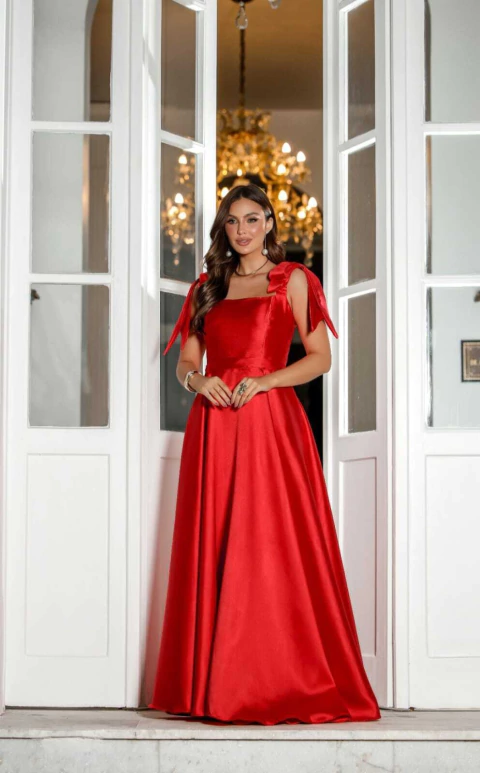 VESTIDO ZIBELINE ALCA LACO AMARRACAO COSTAS - comprar online