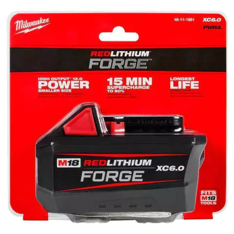Batería 6 Ah FORGE Milwaukee M18 4811-1861