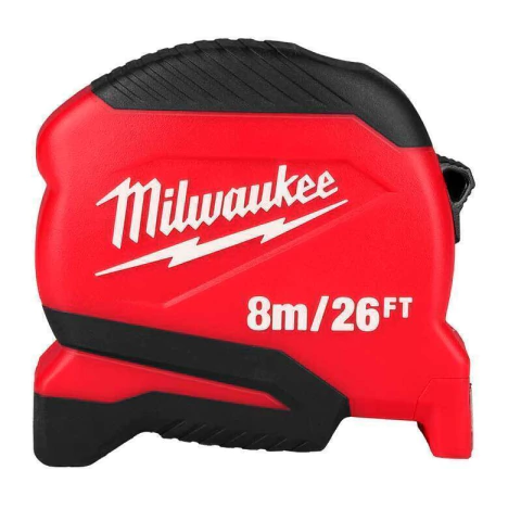 Cinta Métrica Compacta Retráctil 8mts. Milwaukee 4822-1726 - comprar online