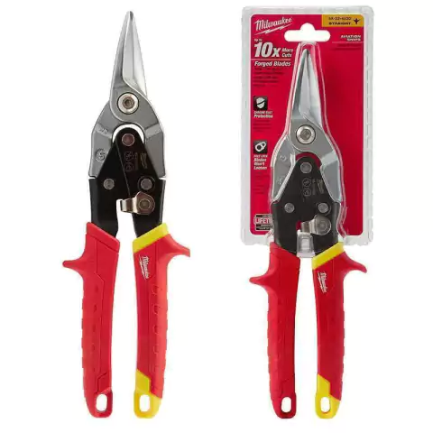 Tijera De Aviación De Corte Recto Milwaukee 4822-4530