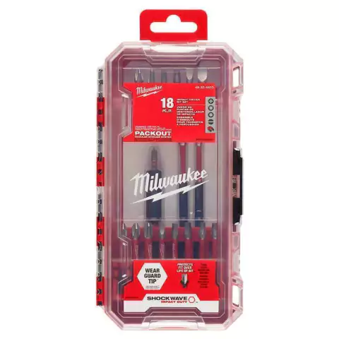 Kit puntas 18 piezas Milwaukee 4832-4403