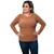 SUÉTER FEMININO KEMLYN PLUS SIZE, BLUSA DE FIO, CONFORTÁVEL na internet