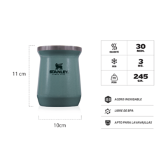 Combo Stanley: Termo 950 ml + Mate 236 ml + Bombilla Spoon - tienda online