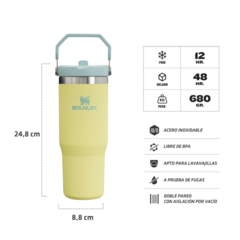 Botella Térmica Stanley Flip Straw 887 ml | Hidratación Duradera y Práctica en internet