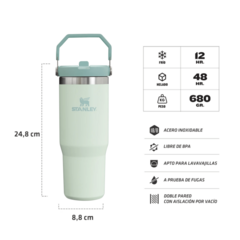 Imagen de Botella Térmica Stanley Flip Straw 887 ml | Hidratación Duradera y Práctica