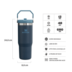 Botella Térmica Stanley Flip Straw 887 ml | Hidratación Duradera y Práctica en internet