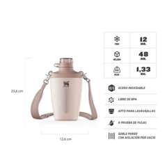 Cantimplora Stanley Cross Bottle | 709 ml - New-Adventure ⛰️ | Termicos, Camping, Hogar