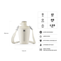 Cantimplora Stanley Cross Bottle | 709 ml - New-Adventure ⛰️ | Termicos, Camping, Hogar
