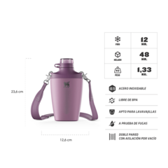 Cantimplora Stanley Cross Bottle | 709 ml - New-Adventure ⛰️ | Termicos, Camping, Hogar