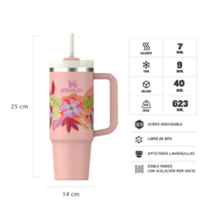 Vaso Térmico Stanley Quencher H2.0 FlowState™ Tropic | 887 ml - comprar online