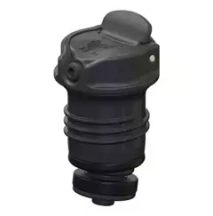 Tapón de repuesto para termo Stanley Mate-System, color negro, diseñado para una correcta hermeticidad.