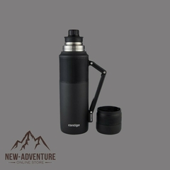 Termo Contigo de 1183 ML, fabricado en acero inoxidable, con tapa y vaso incluido.