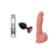 Set Tom Plug (Dildo + Plug silicona + lubricante)