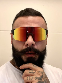 ÓCULOS DUNK PRETO E VERMELHO - comprar online