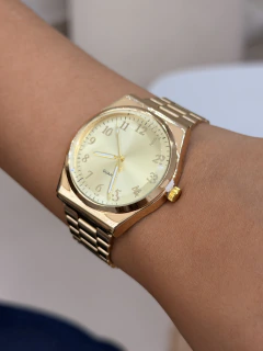 RELÓGIO SAN ANDRES DOURADO