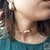 Coleção Ousadas: Chocker Gota com Brincos Dourado - comprar online