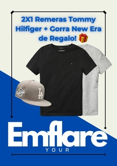 2X1 Remeras Tommy Hilfiger + Gorra New Era de Regalo! - comprar online