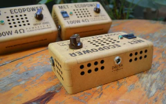 Power Amp De 100w Ecopower P/ Qq Gabinete E Qq Instrumento - MET - Gabinetes e Power Amps.