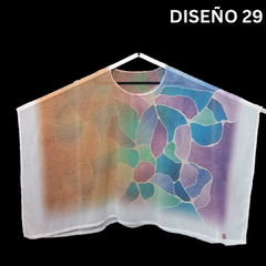 Imagen de Poncho Playero (Tela de Gasa) + Lentes de Sol GRATIS