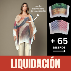 Poncho Playero (Tela de Gasa) + Lentes de Sol GRATIS