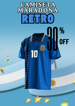 CAMISETA RETRO MARADONA!