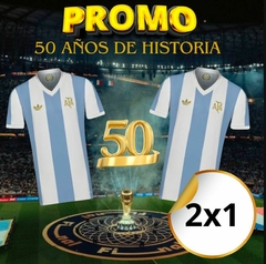 2X1 CAMISETA DE ARGENTINA 50 ANIVERSARIO!! OFERTA NAVIDEÑA!!