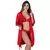 Robe Sensual Meia Manga RUBI com RENDA - VF-45 - comprar online