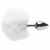 Imagem do Plug Anal Em Metal 5,5 X 2,6Cm Com Pompom Vipmix