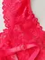 Conjunto Com Bojo Babi - Renda Vermelha EMT 130 - loja online