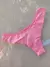 Calcinha Dois corações Fio Rosa Babaloo HP007 - comprar online