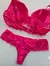 Conjunto COM BOJO Calcinha FIO renda Rosa Desejo - Bianca - comprar online